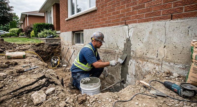 Basement Foundation Repair in Avon, OH