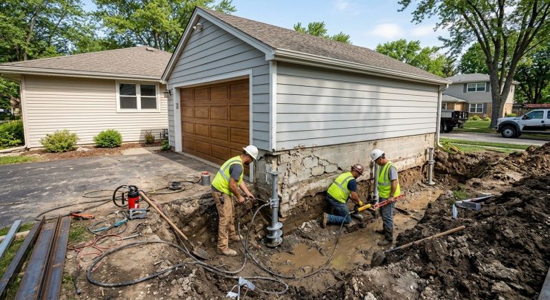 Basement Foundation Repair in Cuyahoga Falls, OH