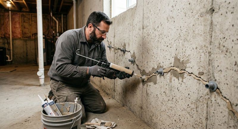 Basement Foundation Repair in Lagrange, OH