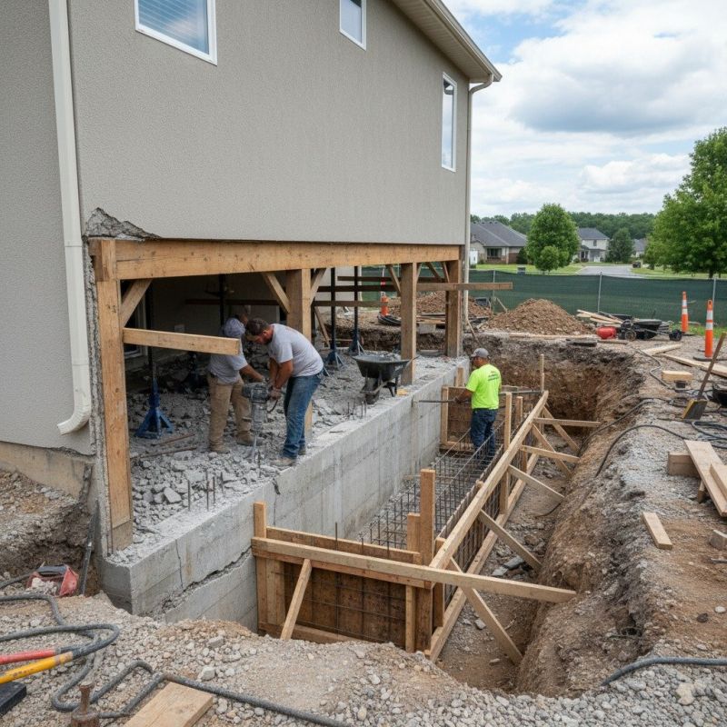 Building Foundation Repair in Macedonia, OH