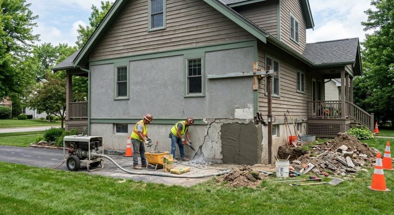 Building Foundation Repair in Orrville, OH