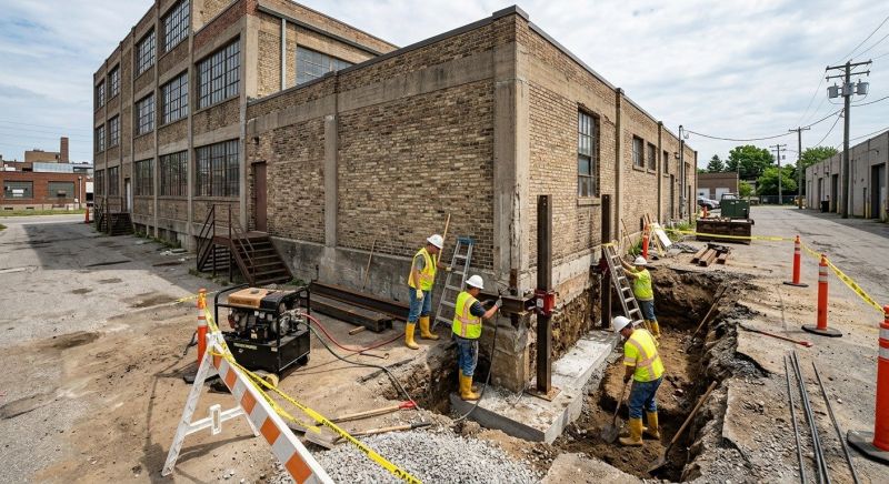 Building Foundation Repair in Richfield, OH
