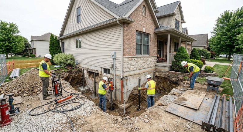 Building Foundation Repair in Rocky River, OH