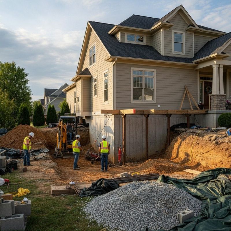 Building Foundation Repair in Stow, OH