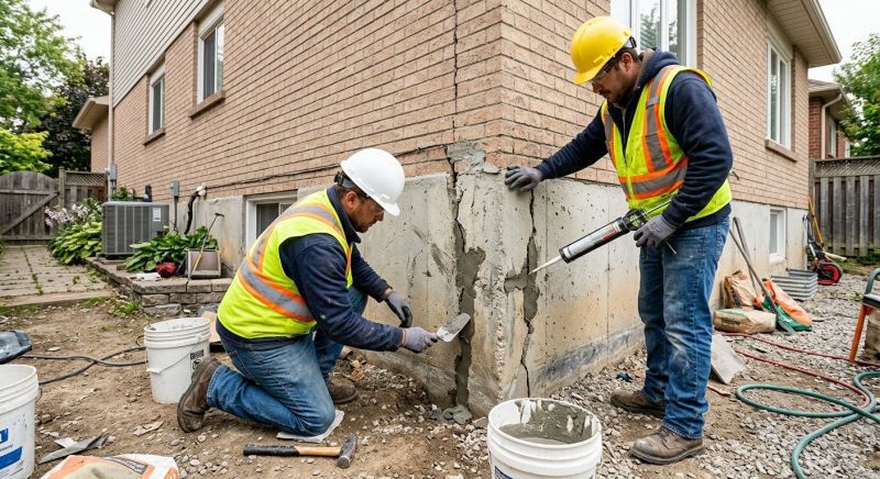 Building Foundation Repair in Tallmadge, OH