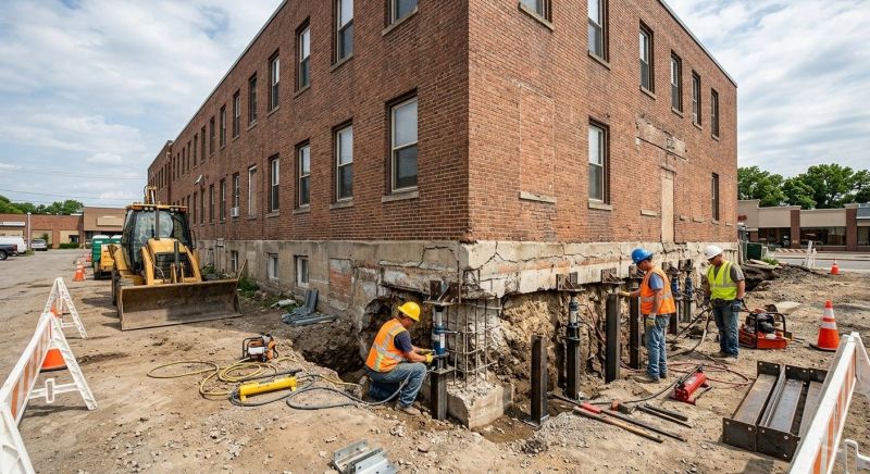 Commercial Foundation Repair in Medina County, OH