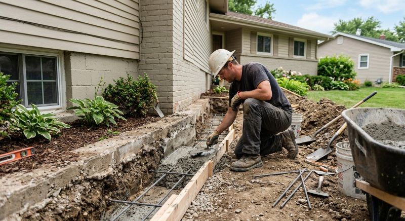 Concrete Foundation Repair in Strongsville, OH