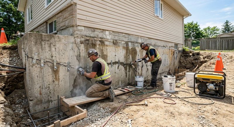 Concrete Foundation Repair in Wooster, OH