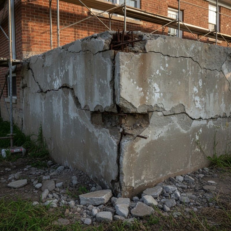 Cracked Foundation Repair in Summit County, OH