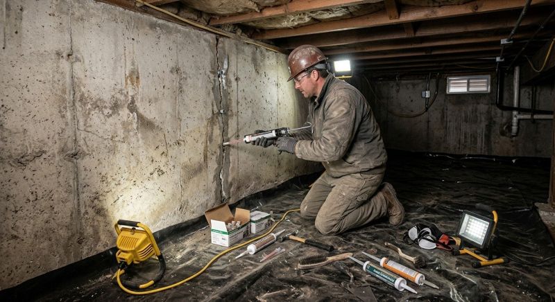 Crawlspace Foundation Repair in Berea, OH