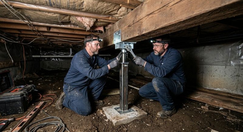 Crawlspace Foundation Repair in Olmsted Falls, OH