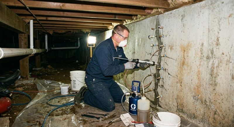 Crawlspace Foundation Repair in Strongsville, OH
