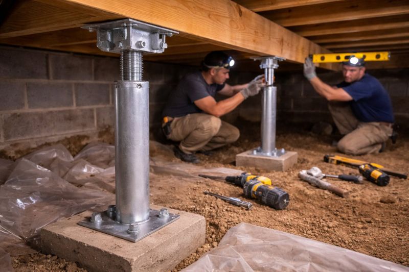 Crawlspace Structural Repair in Medina County, OH