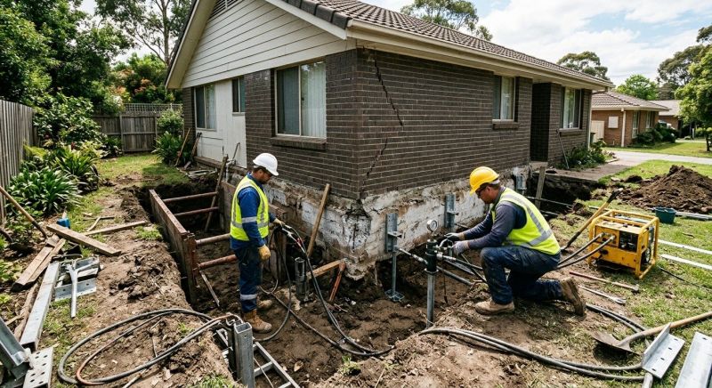Foundation Damage Repair in Brunswick, OH