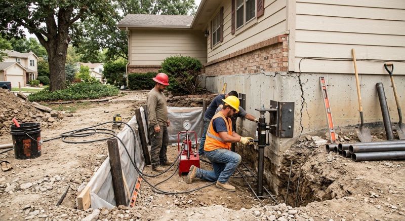 Foundation Damage Repair in Valley City, OH