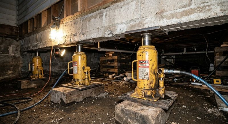 Foundation Jacking in Berea, OH