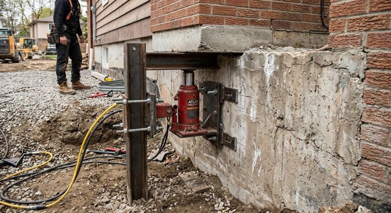 Foundation Jacking in Brunswick, OH