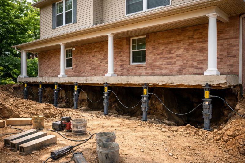 Foundation Jacking in Cuyahoga County, OH