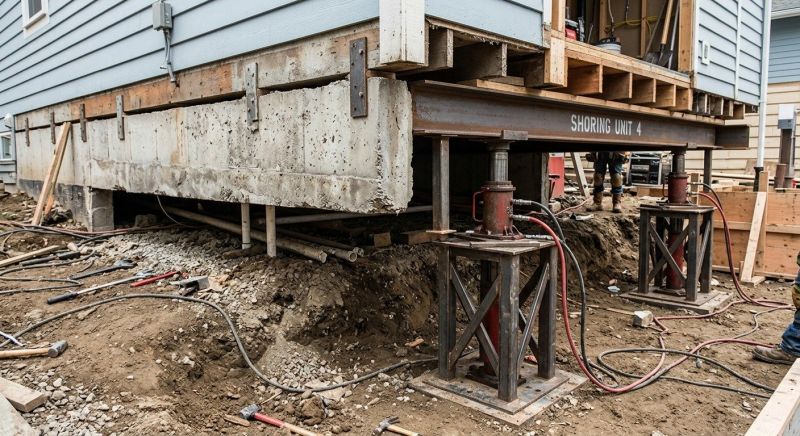 Foundation Jacking in Lakewood, OH