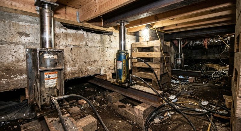 Foundation Jacking in Medina County, OH
