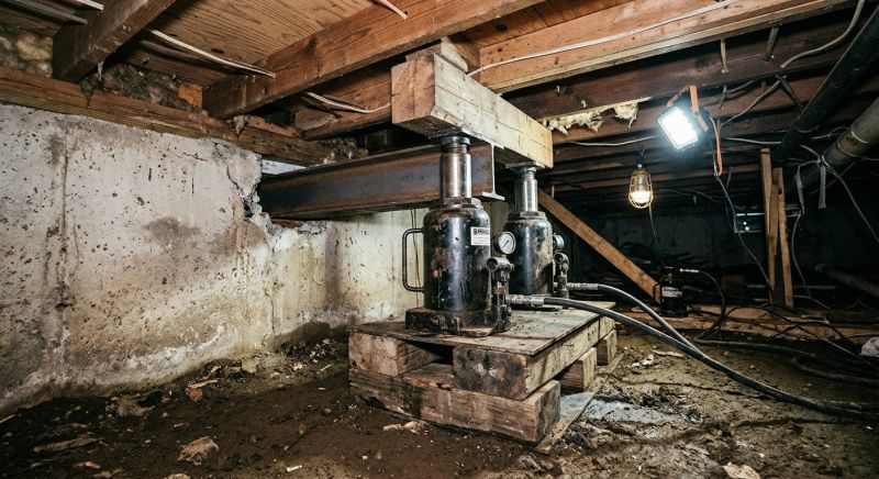 Foundation Jacking in Medina County, OH