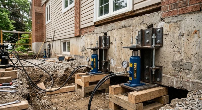 Foundation Jacking in Rittman, OH