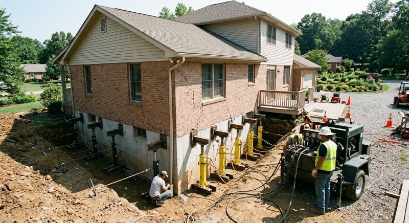 Foundation Jacking in Tallmadge, OH