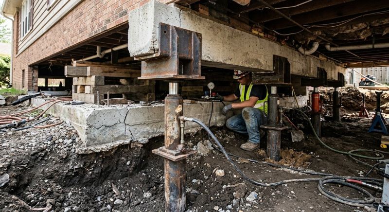Foundation Lifting in Bedford, OH