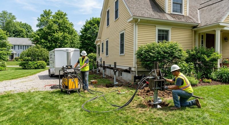 Foundation Lifting in Hinckley, OH