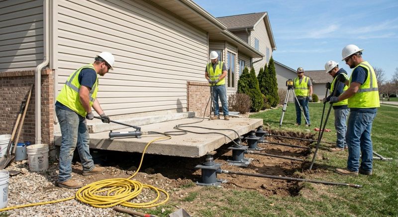 Foundation Lifting in Medina County, OH