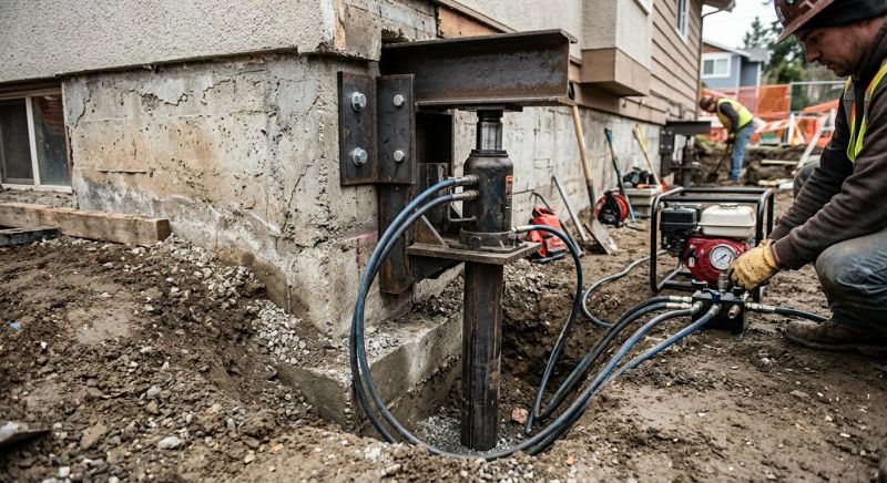 Foundation Lifting in Macedonia, OH