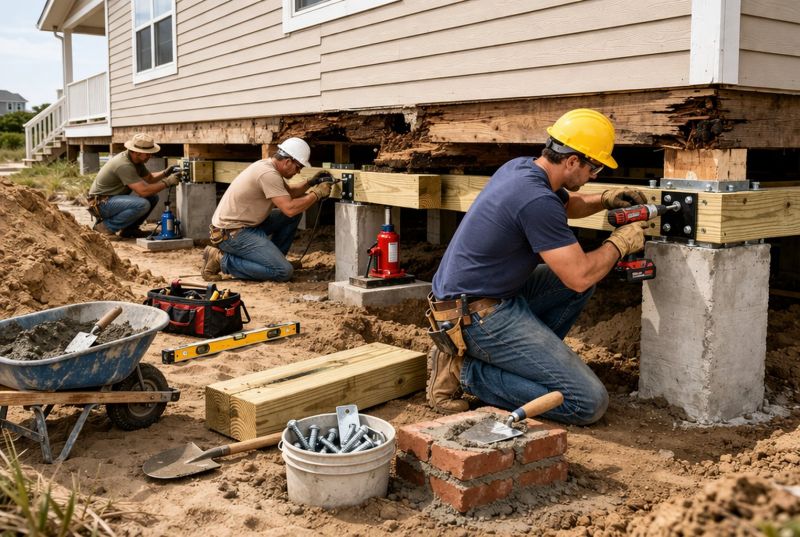 Foundation Raising in Cuyahoga Falls, OH