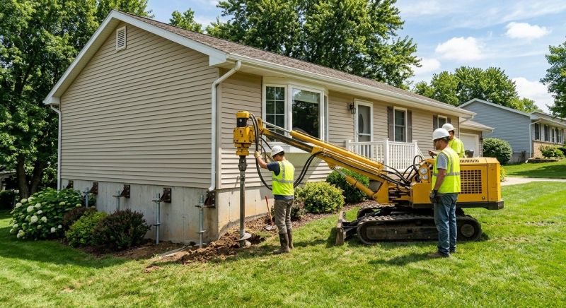 Foundation Raising in Macedonia, OH