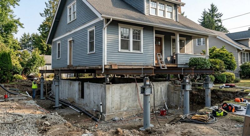 Foundation Raising in Richfield, OH