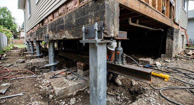 Foundation Raising in Summit County, OH