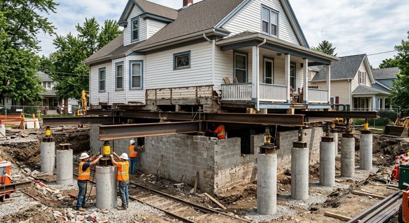 Foundation Raising in Wadsworth, OH