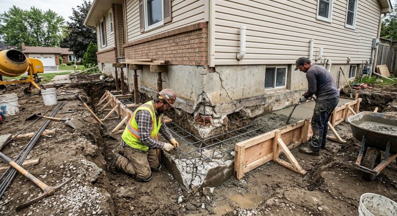 Foundation Repair in Broadview Heights, OH