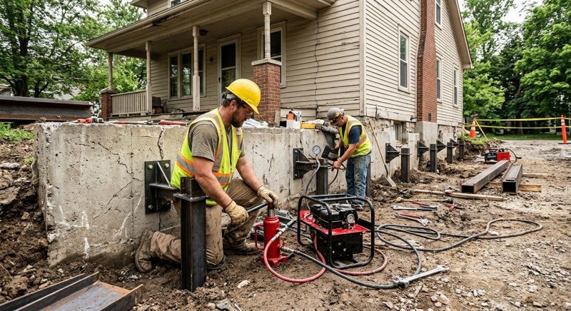 Foundation Stabilizing in Grafton, OH