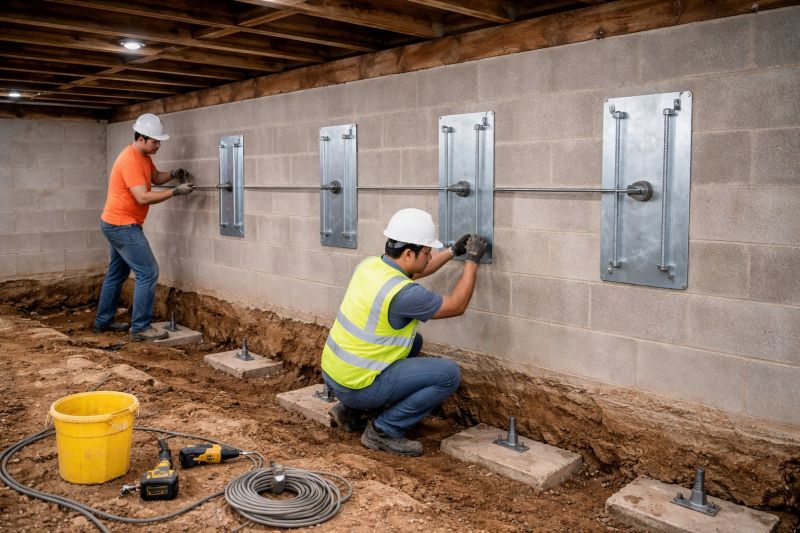 Foundation Stabilizing in Medina County, OH