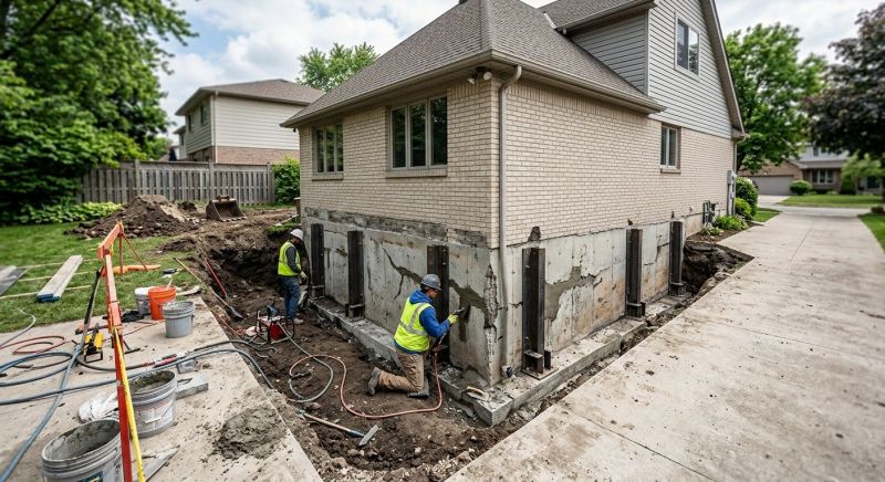 Foundation Structural Repair in Hudson, OH