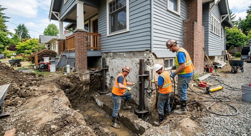 Foundation Structural Repair in Summit County, OH