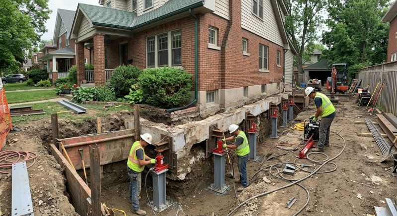 Foundation Underpinning in Medina County, OH