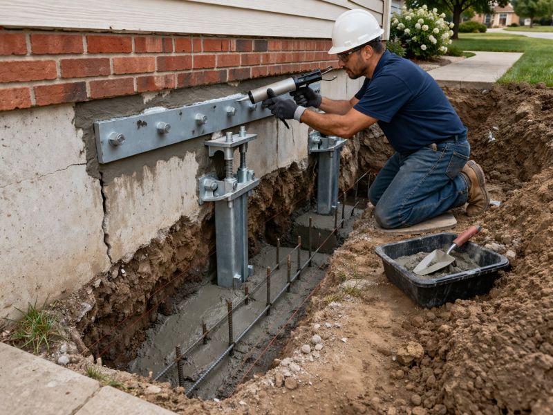 Home Foundation Repair in Lorain County, OH