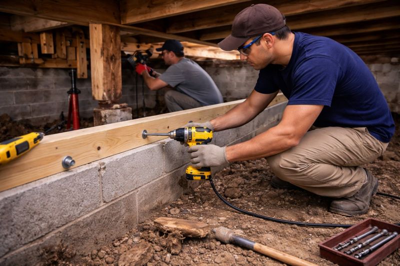 House Foundation Repair in Brecksville, OH