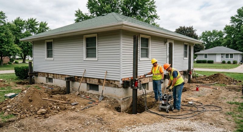 House Leveling in Berea, OH
