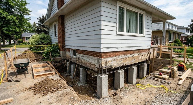 House Underpinning in Medina County, OH