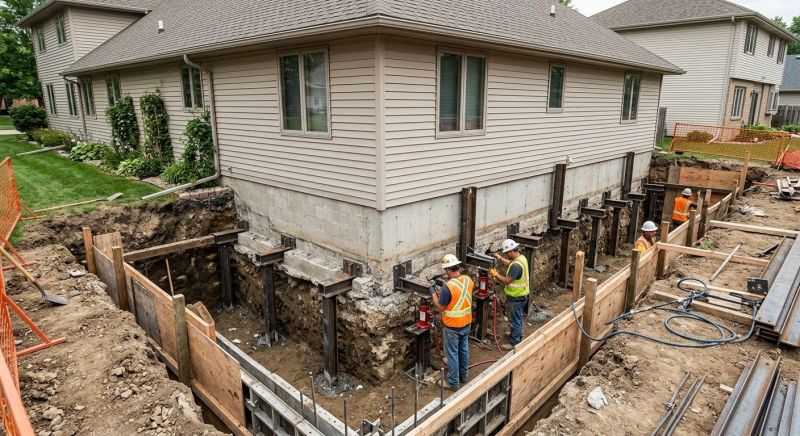 House Underpinning in Medina County, OH