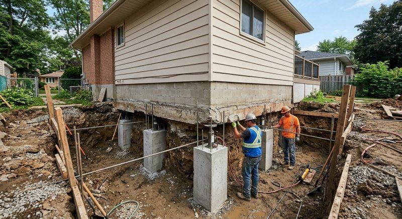 House Underpinning in Medina County, OH