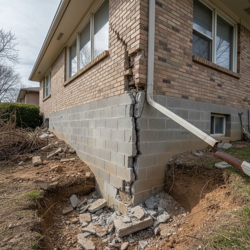 Settling Foundation Service in Canal Fulton, OH