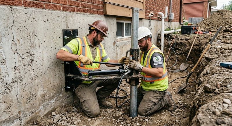 Settling Foundation Service in Medina, OH